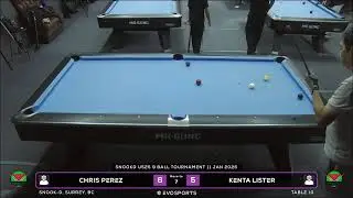 CHRIS PEREZ vs KENTA LISTER - SNOOK-D - TABLE 10 | EvoSports
