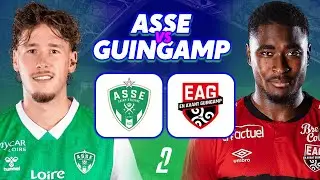 🔴 [LIVE] SAINT-&Eacute;TIENNE - GUINGAMP / 🟢⚪ Les VERTS pour la PREMI&Egrave;RE PLACE ?! - LIGUE 2 - LIVE/DIRECT