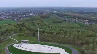 Halde Großes Holz - Bergkamen - Rundflug Gipfel 4K