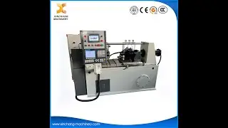 Friction welding machine for pump shafts
