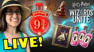 LIVE! HOGWARTS SCHOOL WIZARDING WEEKEND! ⚔️⚡ WIZARDS UNITE
