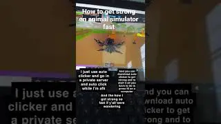 How to get strong on animal simulator fast