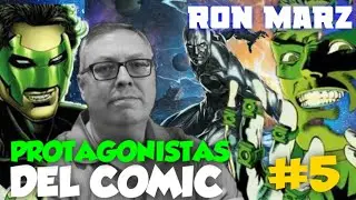 INTERVIEW WITH RON MARZ | #greenlantern #haljordan #kylerayner #SILVERSURFER #DC #MARVEL #parallax