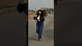 Road Style Walk 💃 | Aesthetic Vibes | Trending Video. #viral #shorts #youtubeshorts #reels