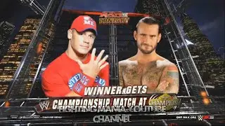 cmpank vs john Cena vs alberto del rio for wwe world heavyweight championship #shorts