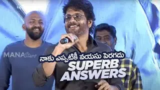 Nagarjuna Superb Answers To Media Questions | Wild Dog Movie Success Meet | Manastars