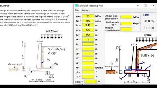 RETAINING WALL EUROCODE
