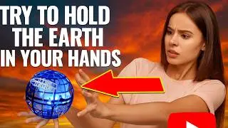 Globe Aircraft LED Flying Ball 🌍 Fun Drone Toy Review #actionguide #shopping #unboxing #foryou