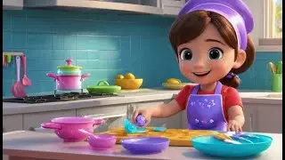 Toy Kitchens Go Cook Cook Cook | English Nursery Rhyme | Kids Songs | Baby Music
