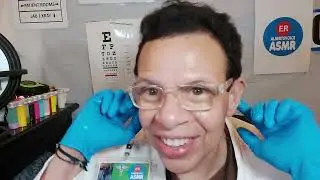 🥼🩺 ASMR Hospital ER Doctor Exam | Cranial Nerve Exam | Full Body Exam