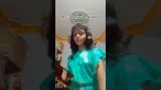 Pov - when you are recording #singing #cover #funny #comedy #trending #vocalreel