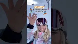 Ski- & Snowboarder auf der Piste ❄️⛷️🤣 Wer von euch f&auml;hrt schon wie ein Profi? #skifahren