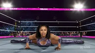 WWE 2K25 2023 Rewind Kelani Jordan vs Nikki Cross