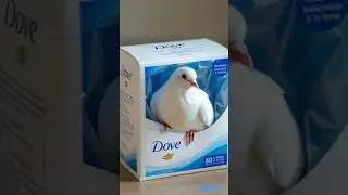 Pigeons have become smart with dove soap#trending#pigeonlover#1m #doveshop#advanced#BuzZStudio