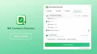 How to Scrape and Export WhatsApp Contacts to CSV/XLSX/JSON/VCARD in 2026