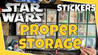 1977 Star Wars - ALL STICKERS Storage Binder