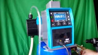 Wiring a leak detector alarm on a qdos pump