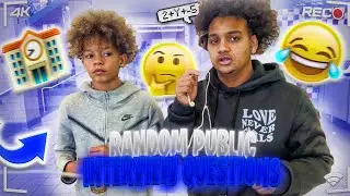 RANDOM HIGH SCHOOL PUBLIC INTERVIEW QUESTION‼️