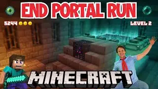 Minecraft End Portal Run | Kids Adventure Brain Break & Exercise Workout