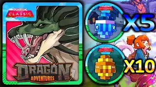 THE CLASSIC! HOW TO GET x10 TICKETS & x5 TOKENS BADGES FROM DRAGON ADVENTURES! (ROBLOX)