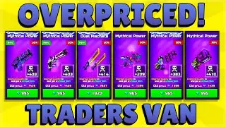 😡Insanely OVERPRICED Mythical Traders Van Review in Pixel Gun 3D😡