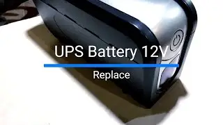 UPS' 12V battery replacement | Hardware Tutorial