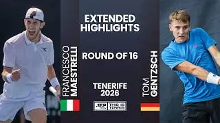 Francesco Maestrelli vs Tom Gentzsch | Round of 16 Highlights | ATP Challenger Tenerife 2026