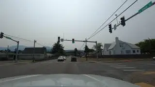 4K Driving from Port Angeles to Crescent, Wasshington