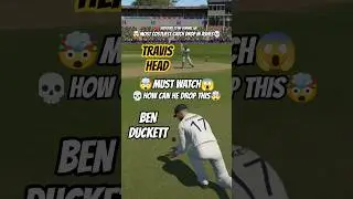 BEN DUCKETT DROPS TRAVIS HEAD! 😱💥 COSTLY MISS OFF STUART BROAD | ASHES AUS vs ENG