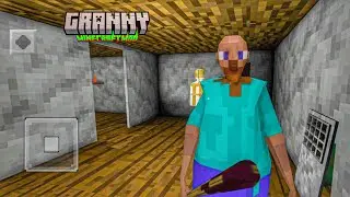 Granny Minecraft Atmosphere Horror Escape Gameplay | in Hard Mode Door Ending Ep08 
