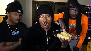 Duke Dennis Does A THROWBACK School Food MUKBANG W/ His Friends! 🍕✏️