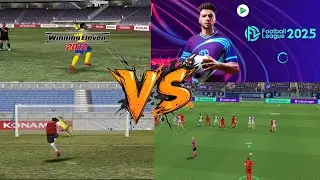 FOOTBALL LEAGUE 25 VS PES 2012 MOD😱🔥