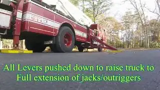 1979 Aeriascope Outriggers/Jacks