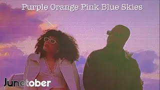 Junetober - Purple Orange Pink Blue Skies