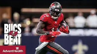 Bucs Franchise Tag Chris Godwin, Host Girls Flag Football League Kickoff | Bucs Beat
