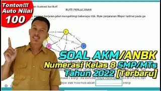 Soal Simulasi AKM/ANBK Numerasi Kelas 8 SMP/MTs Tahun 2022 | Kunci Jawaban + Pembahasan