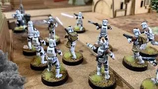 Star Wars Legion Battle Report Ep 34: Kenobi and Rex vs Grievous