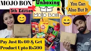 MOJO BOX | GET FREE PRODUCTS WORTH Rs 500 | HOW TO ORDER | ONLY PAY 60 Rs. | 5th EDITION |FAMILY BOX