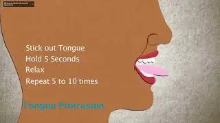 tonge protusion