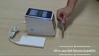 All-in-one Self Service ScanBOX - for NRIC, FIN & TraceTogether Token