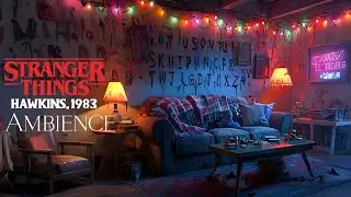 🔴  Stranger Things 5 - LIVE RADIO | Ambient 80s Synth Music