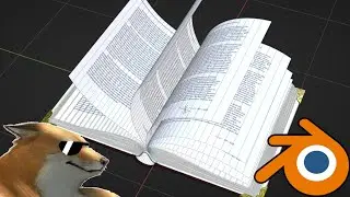 So I made a perfectly normal book inside Blender...