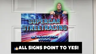 Custom Metal Sign for the SCSR 4k Production Studio!