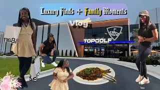 USA VLOG: Soft Reset @TopGolf | Mini Shopping & Crate & Barrel Finds