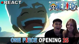 🔴 REACTION: NEW One Piece Opening 25 | ワンピース | 1st Time Experience!