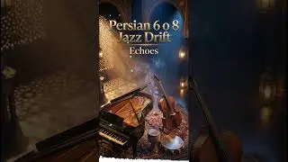 🥁 Upbeat World Jazz - Echoes - Persian 6 o 8 Jazz Drift | Exotic Piano & Percussion 🎹