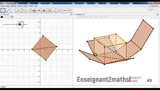 Série *Formation Geogebra* #Leçon 3D(Prisme & Patron)