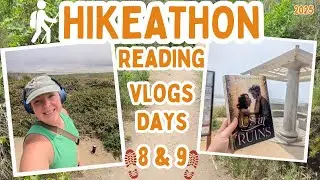 🥾HIKEATHON READING VLOGS Days 8 & 9: A chill start to the reading week and some fun bookmail!