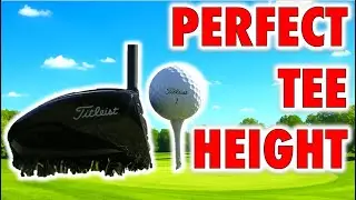 Correct Driver Tee Height INSTANT DISTANCE & Accuracy