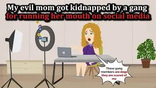 Мою злую маму похитила банда за то, что она кричала в социальных сетях.